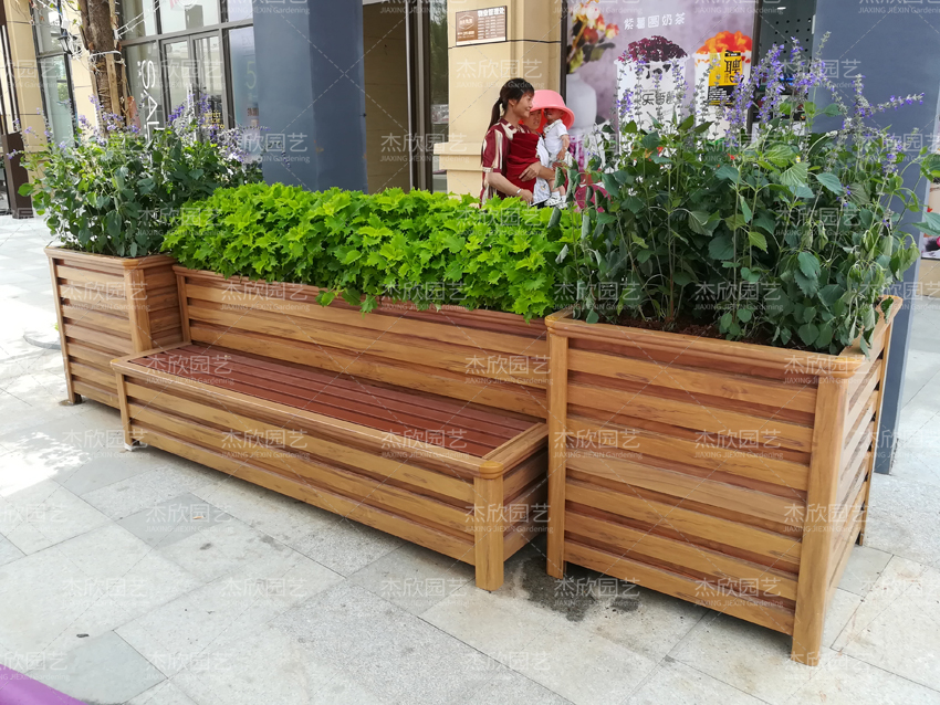 这款花箱座椅是商场的必备之选！