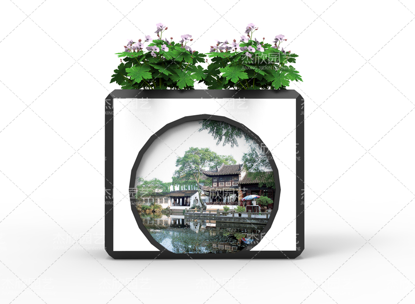 古镇花箱布置，怎么做？