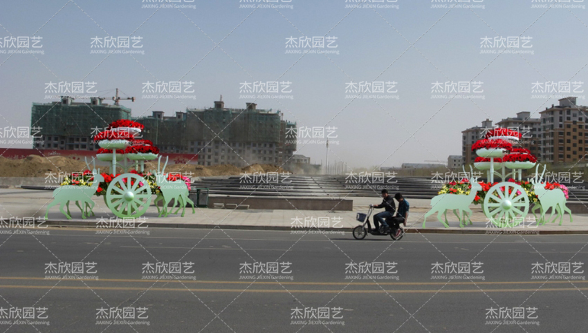 铁艺花架——民族风