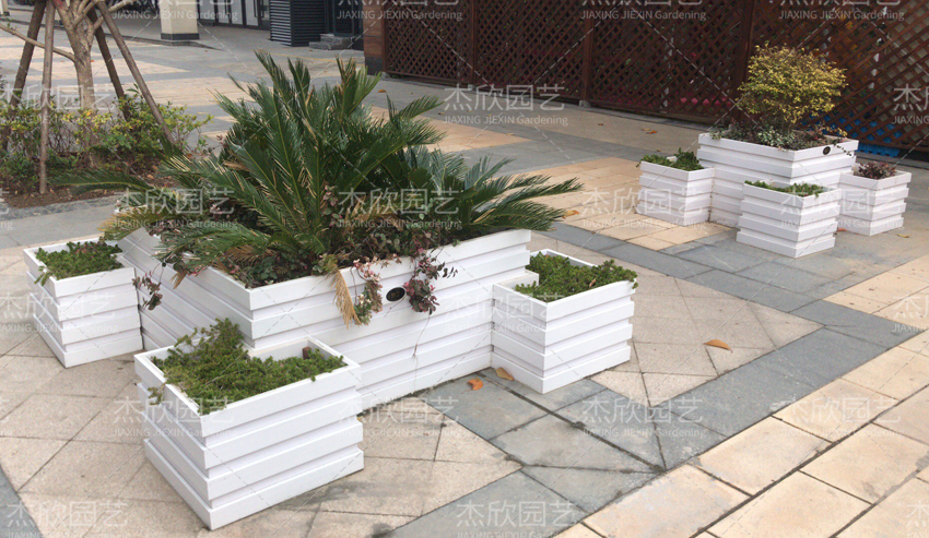 组合花箱在具体场景有哪些特色？