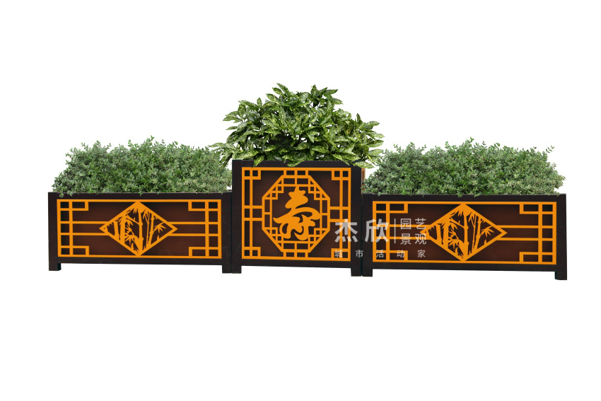 组合花箱有哪些风格？