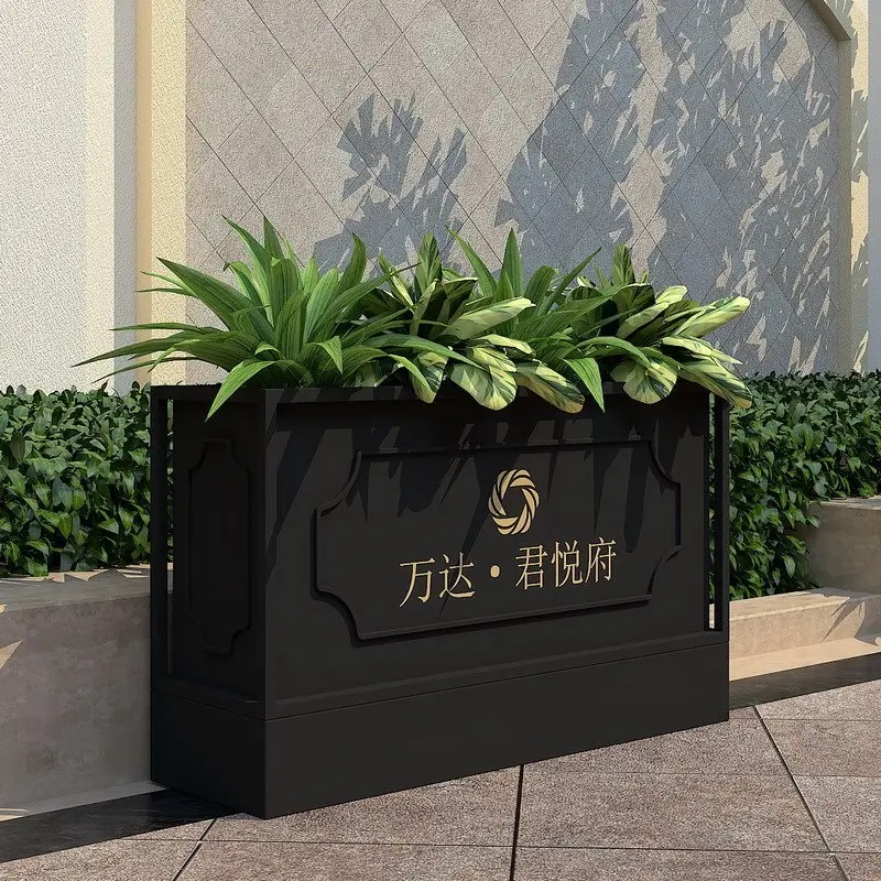 户外铁艺花箱哪一种耐用？